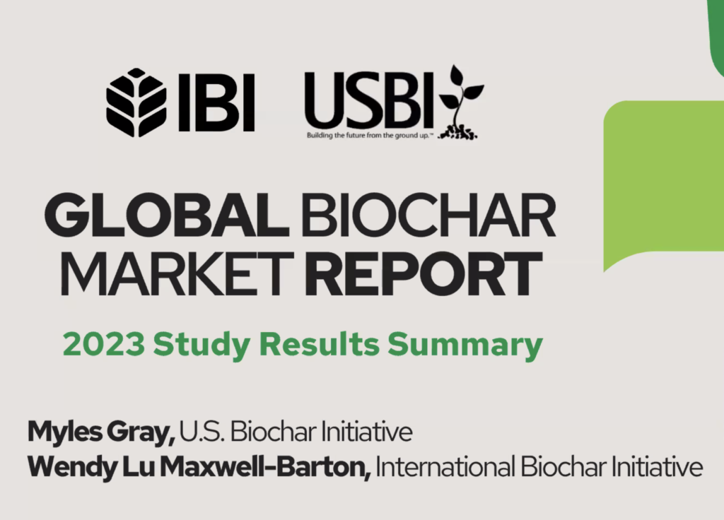 IBI/USBI Biochar Marketing Study